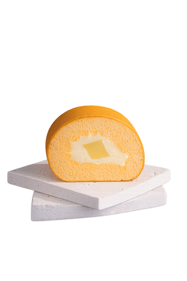 Mango Yogurt Swiss Roll